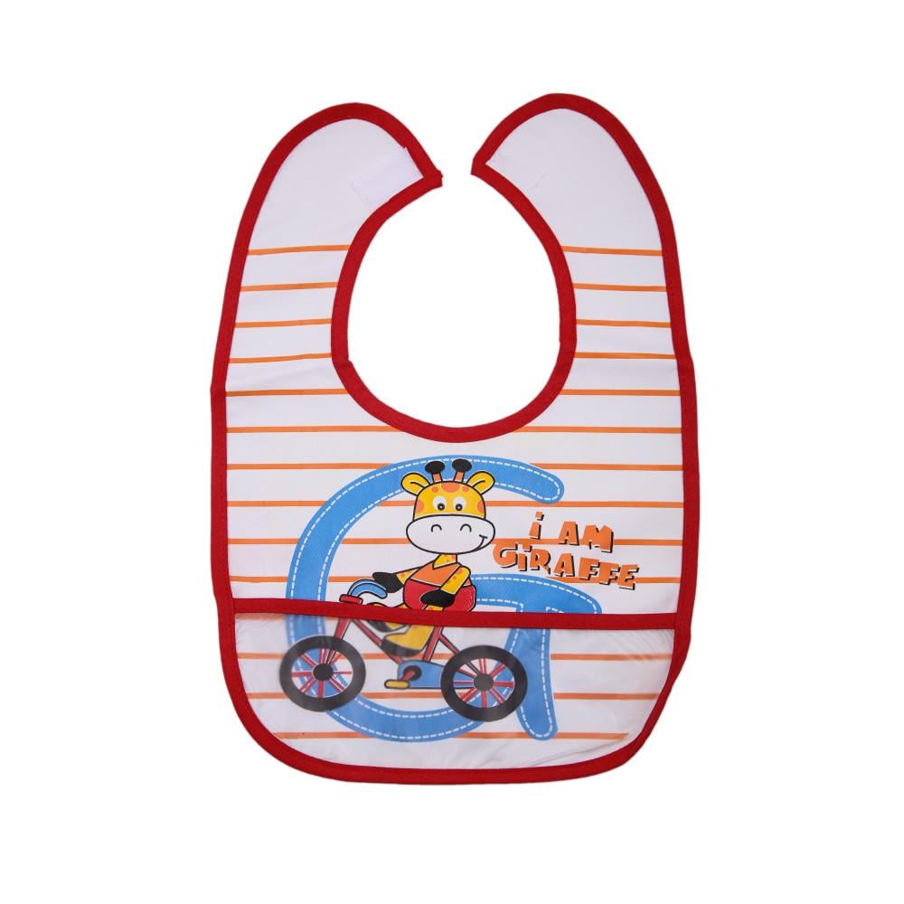 Слинявчик на липучці Babytone I am Giraffe (318089gs1)