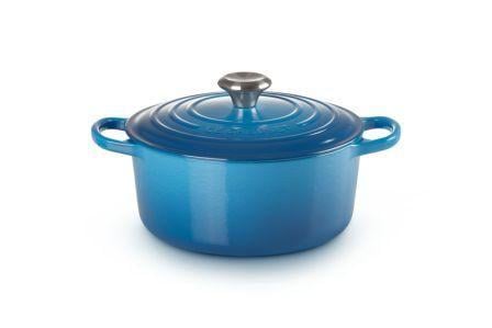 Кастрюля Le Creuset Evolution 5,3 л чугунная с крышкой Blue (21177262002430)