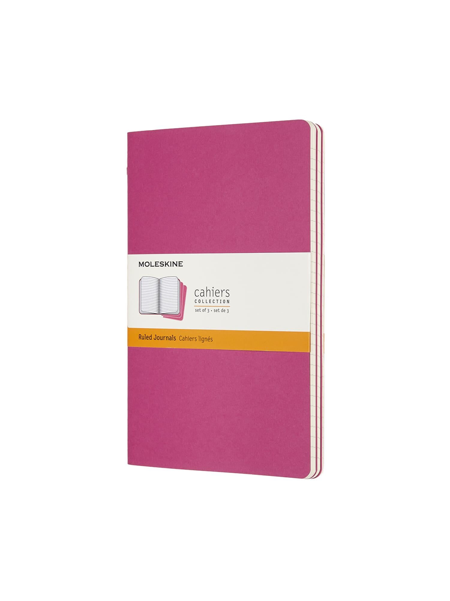 Блокнот Moleskine Cahier средний линейка Кинетический розовый (CH016D17)