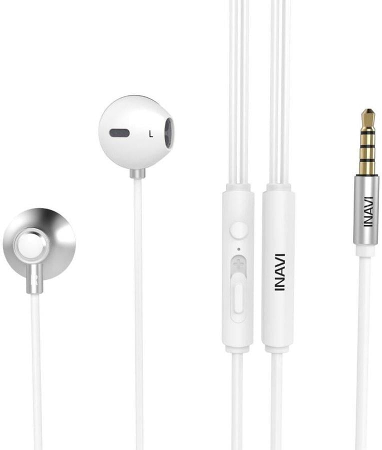 Навушники з гарнітурою Inavi D15 White (34546)