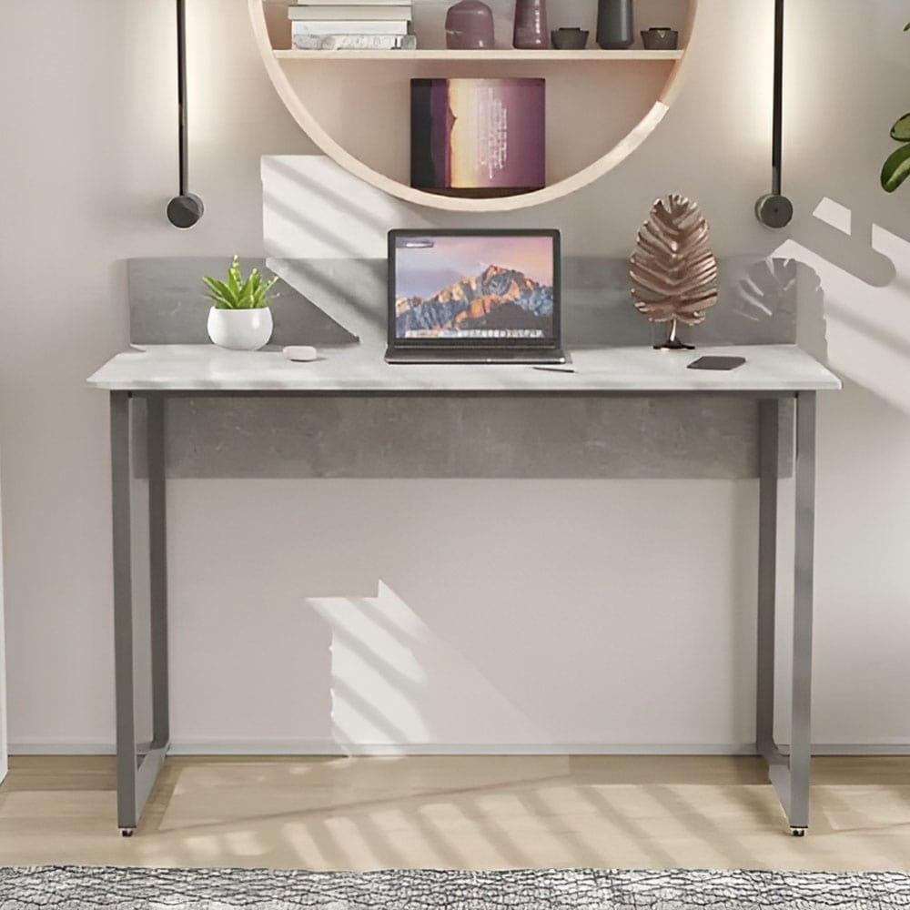 Письмовий стіл Ferrum-decor Скай Ferrum-decor метал/ДСП 32 мм 75x120x70 см Сірий/Бетон (FRD-106680)