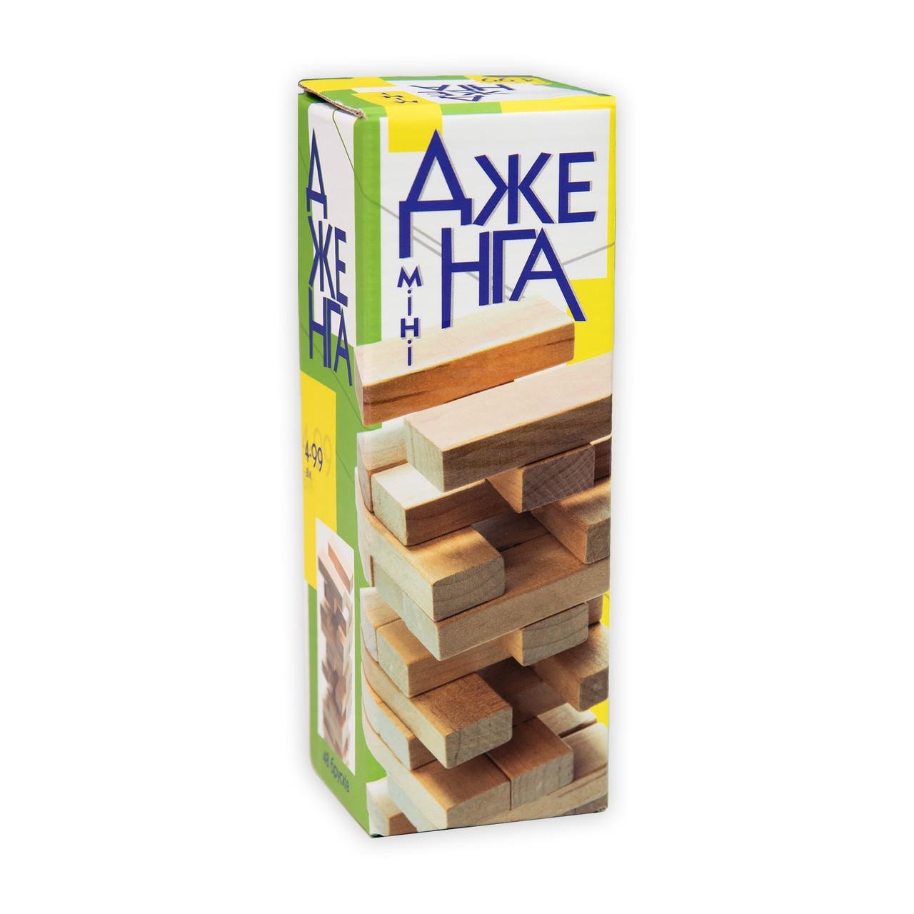 Настільна гра Strateg Дженга Міні 48 брусків (968)