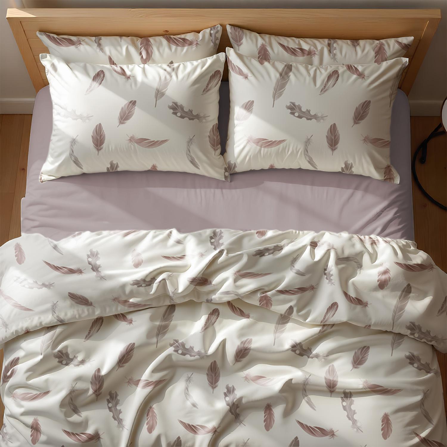 Комплект постільної білизни Zastelli Y10536-6/Pale Mauve жатка двоспальний 175х210 см Різнокольоровий (23019) Комплект постільної білизни Zastelli Y10536-6/Pale Mauve жатка двоспальний 175х210 см Різнокольоровий (23019)