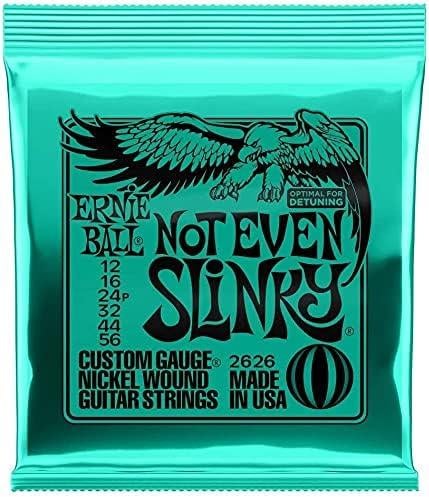 Комплект струн для электрогитары Ernie Ball 2626 Not Even Slinky 12–56 никелированная сталь