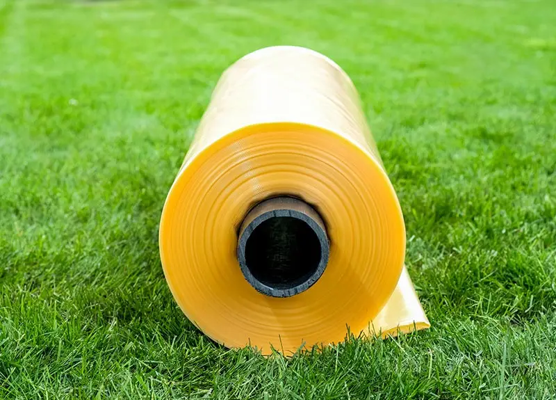 Пленка тепличная стабилизированная 4-сезонная 100 мкм 2 м (PP-4-100-2-Yellow) - фото 2