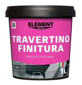 Воск защитный Element Decor TRAVERTINO FINITURA 1 л