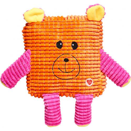 Игрушка для собак GimDog Морды Cuddly Cubes 20 см Оранжевый (G-80745)