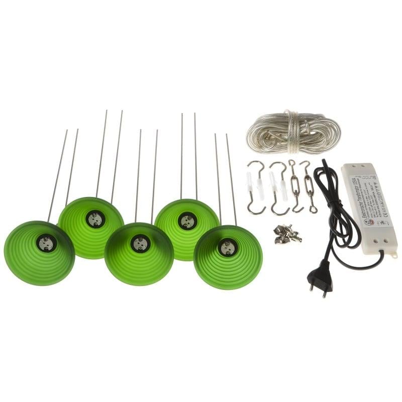 Светильник струнная подвесная система Brille HTL-31/5x20W Green (176126)