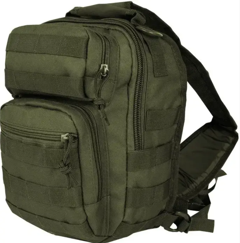 Рюкзак Mil-Tec One Strap Asmault 10 л 14059101 Олива (NA005433)