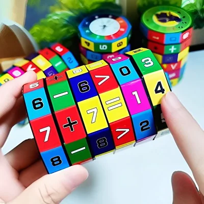 Игра для изучения математики 2 шт. 7x5 см (Q00669) - фото 3