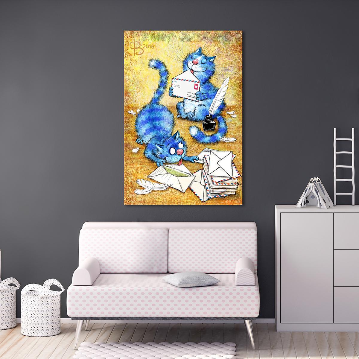 Модульная картина Письма 1 модуль 40х60 см Модульная картина Письма 1 модуль 40х60 см