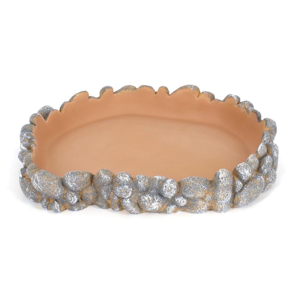 Поилка для рептилий Hobby Drinking bowl Pebbles L 25x21x4 см (HB36402)
