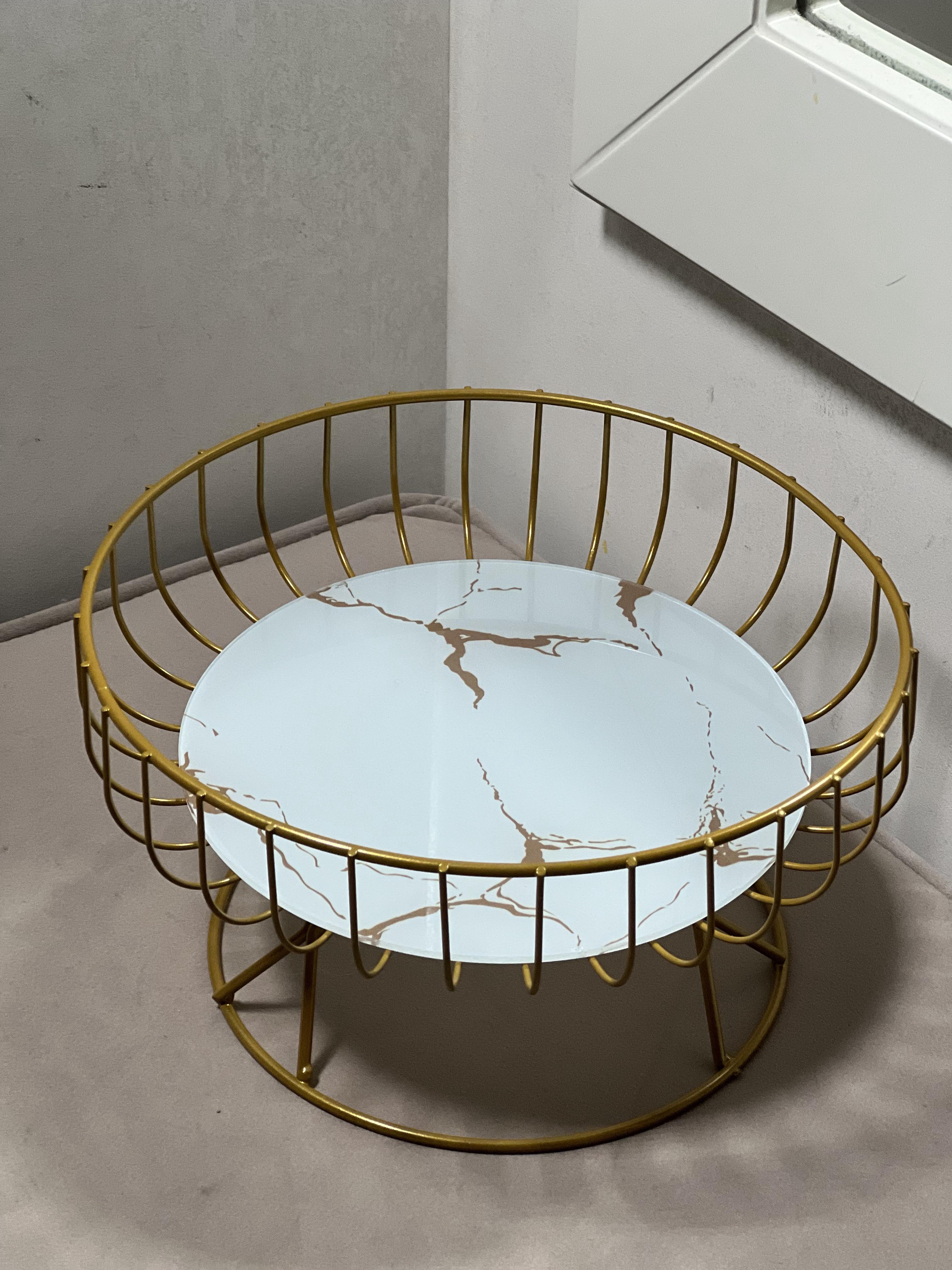 Фруктовница стеклянная Белый Фруктовница стеклянная Белый