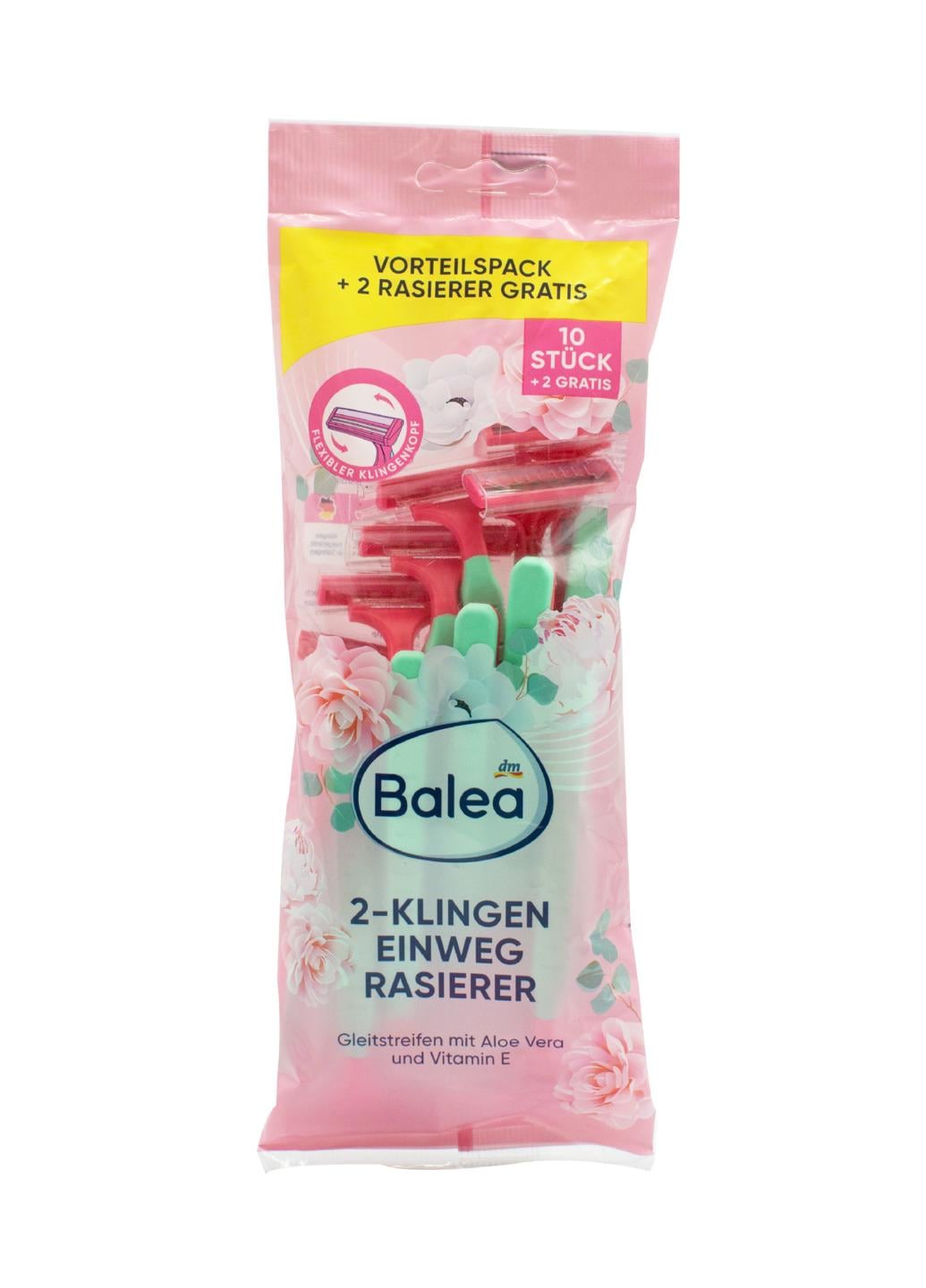 Станки для бритья Balea женские 2 лезвия 12 шт. (НФ-00004808)