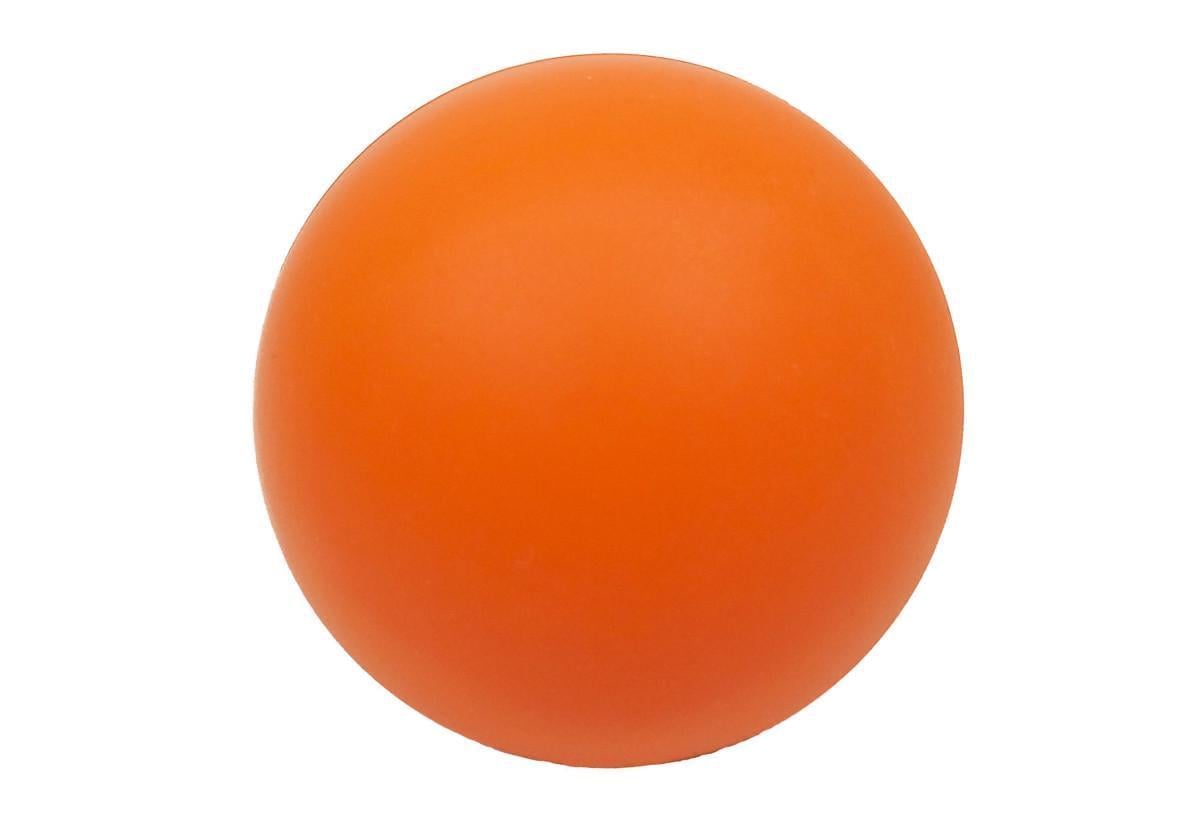 Массажный мячик EasyFit каучук 6,5 см Оранжевый (EF-2076-OR)