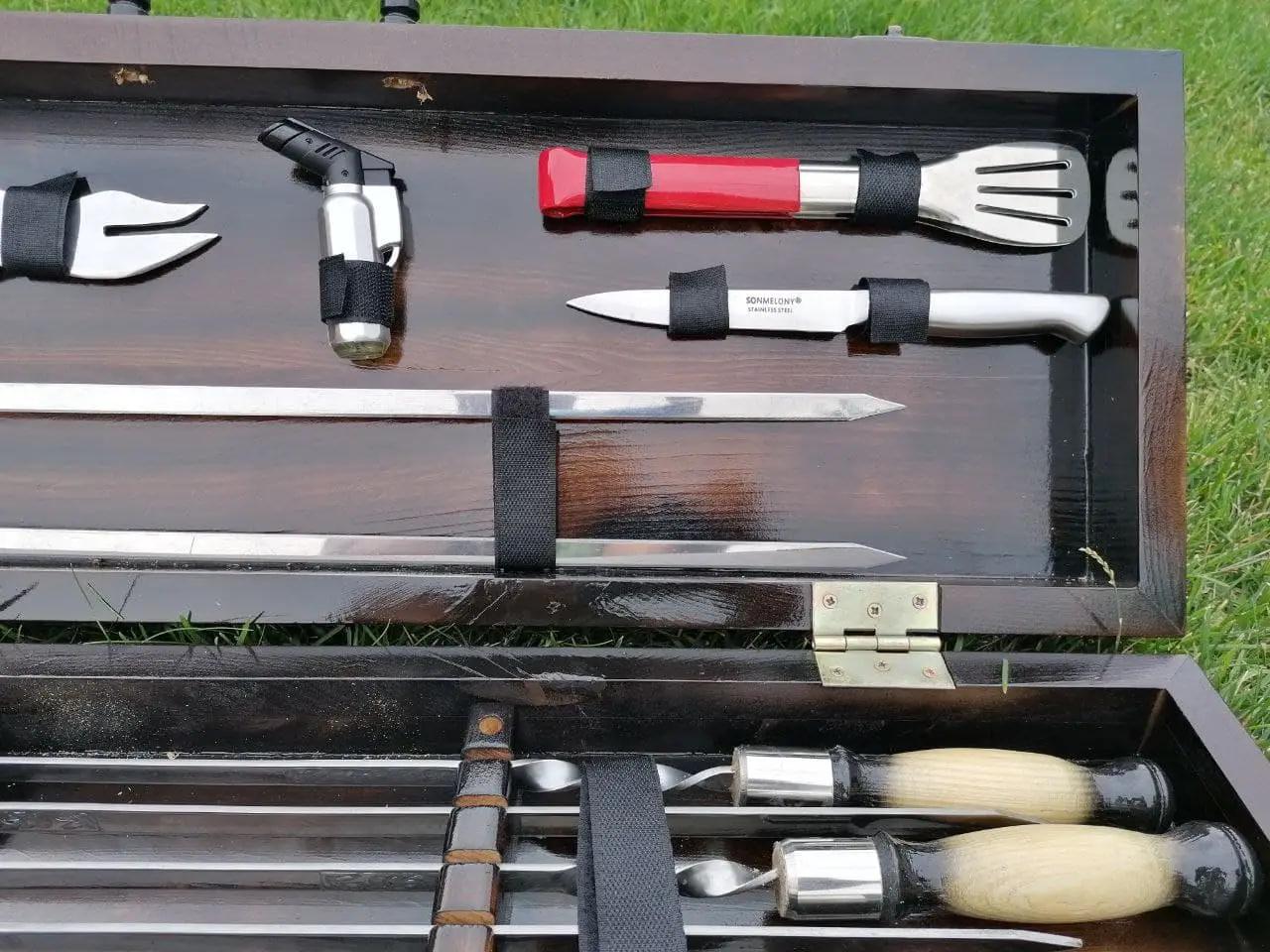 Набор шампуров Форест-8 elite в кейсе (10644965) - фото 4 Набор шампуров Форест-8 elite в кейсе (10644965) - фото 4