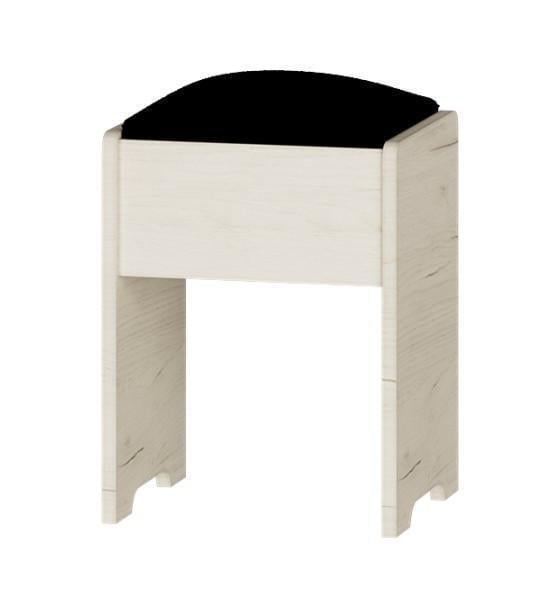 Пуф Либерти Эверест 360х300х445 мм Крафт белый (EVR-20336)