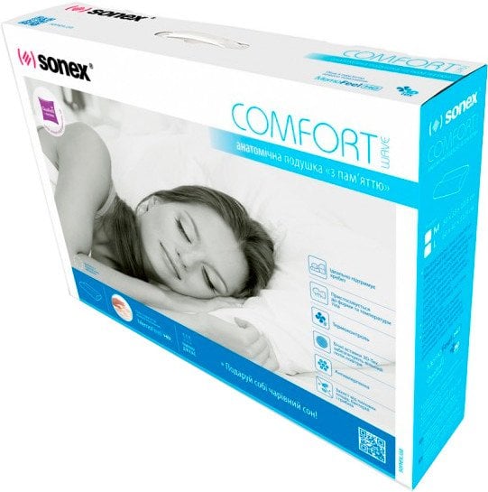 Подушка Sonex Comfort 43x60x10 см (SO102067) - фото 4