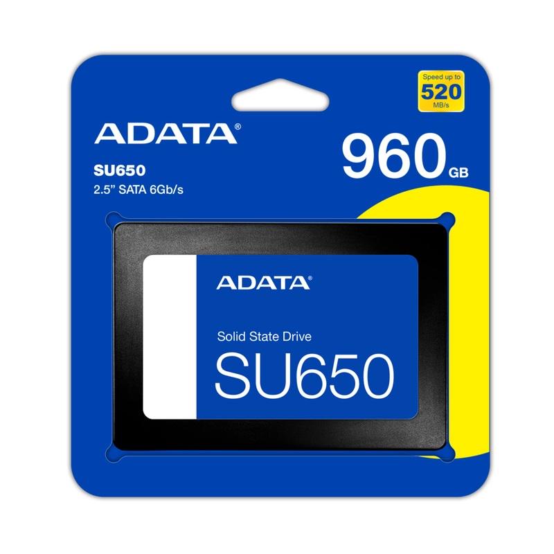 Накопичувач SSD ADATA Ultimate SU650 960 GB 2.5" SATA III 3D NAND (KST-ASU650SS-960GT-R) - фото 5