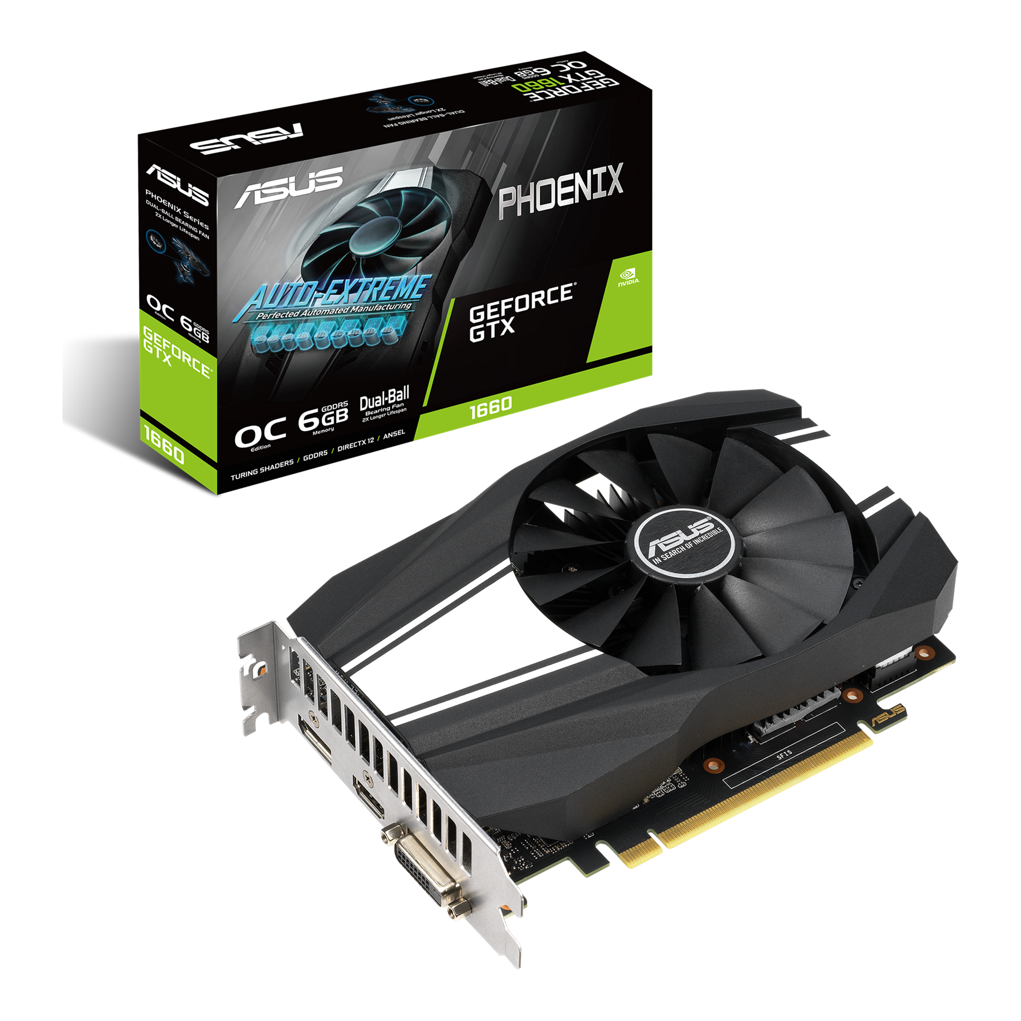 Відеокарта Asus PH-GTX1660-O6G (1598)