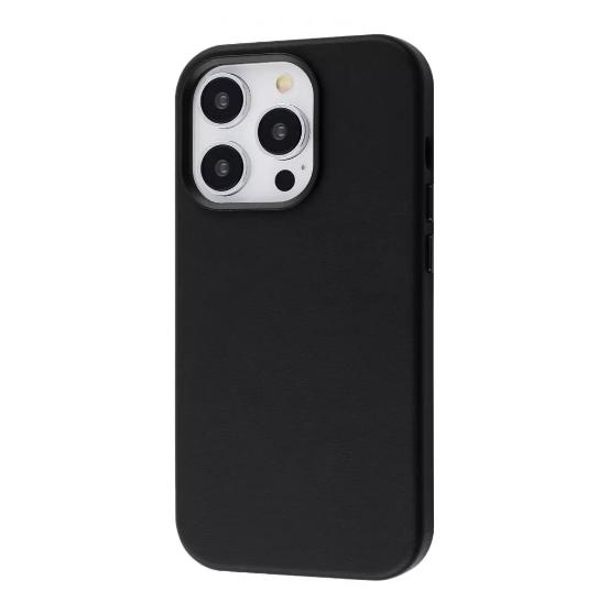 Чехол-накладка для телефона WAVE Premium Leather Edition Case with Magnetic Ring - iPhone 14 Pro midnight (383620806)