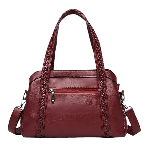 Женская сумка через плечо C00204-2 Бордовый (C00204-2) - фото 3 Женская сумка через плечо C00204-2 Бордовый (C00204-2) - фото 3