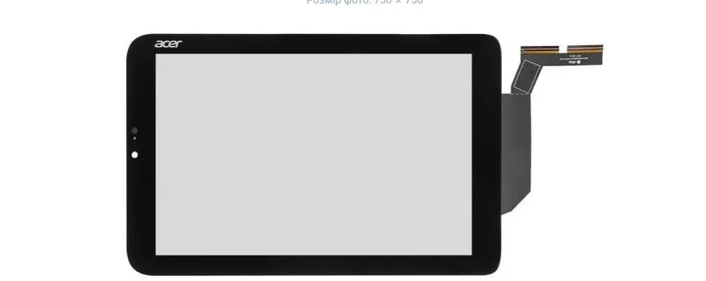 Экран сенсорный Touchscreen для планшета Acer Iconia W3-810 Black