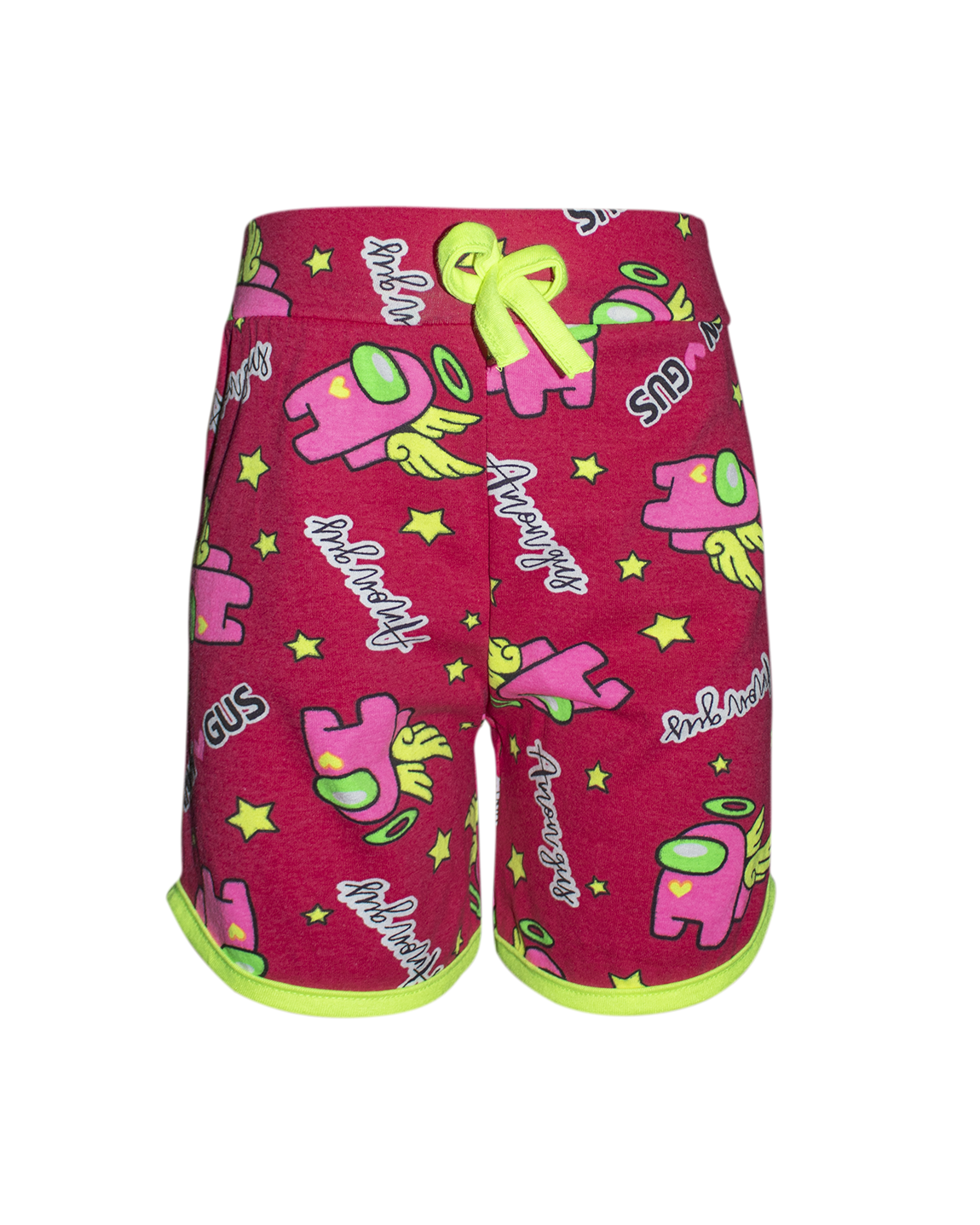 Шорты Among us р. 110 Красный