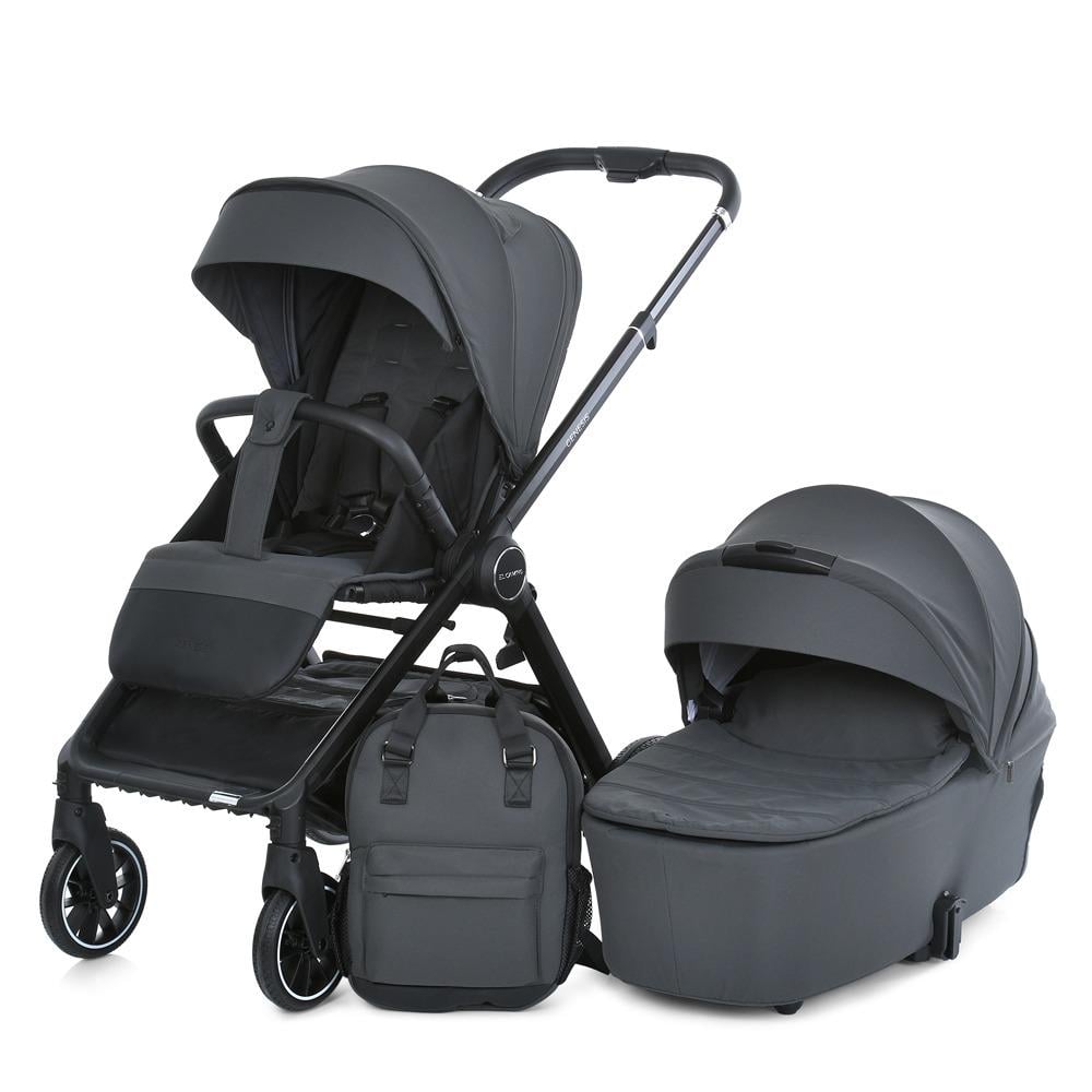 Коляска універсальна El Camino ME 1126 Asphalt Gray Genesis 2в1