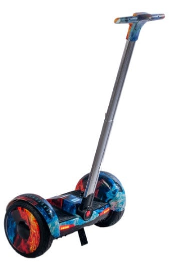 Гироскутер с ручкой А8 Smart Balance 10.5" огонь и лед - фото 4 Гироскутер с ручкой А8 Smart Balance 10.5" огонь и лед - фото 4