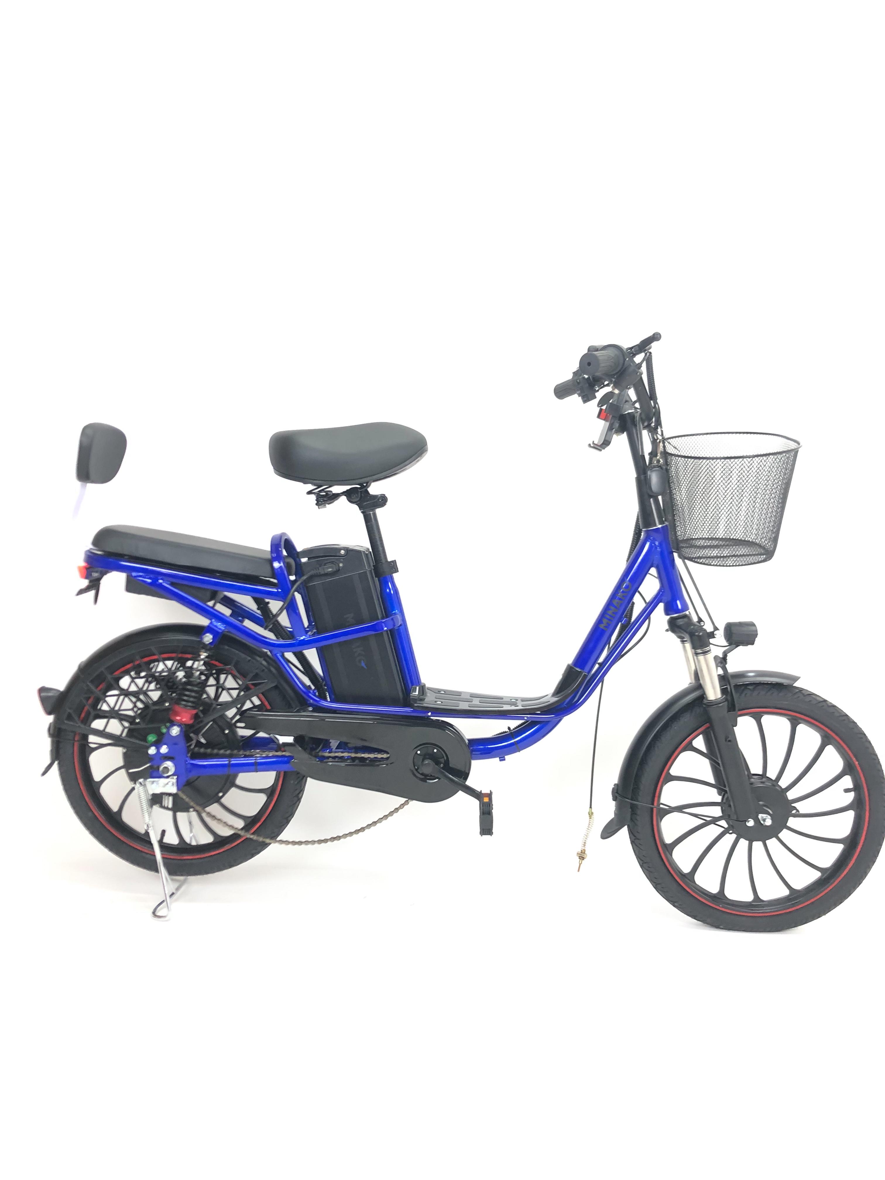 Електровелосипед MINAKO PRO 20" 600W 60V 21Ah Синій