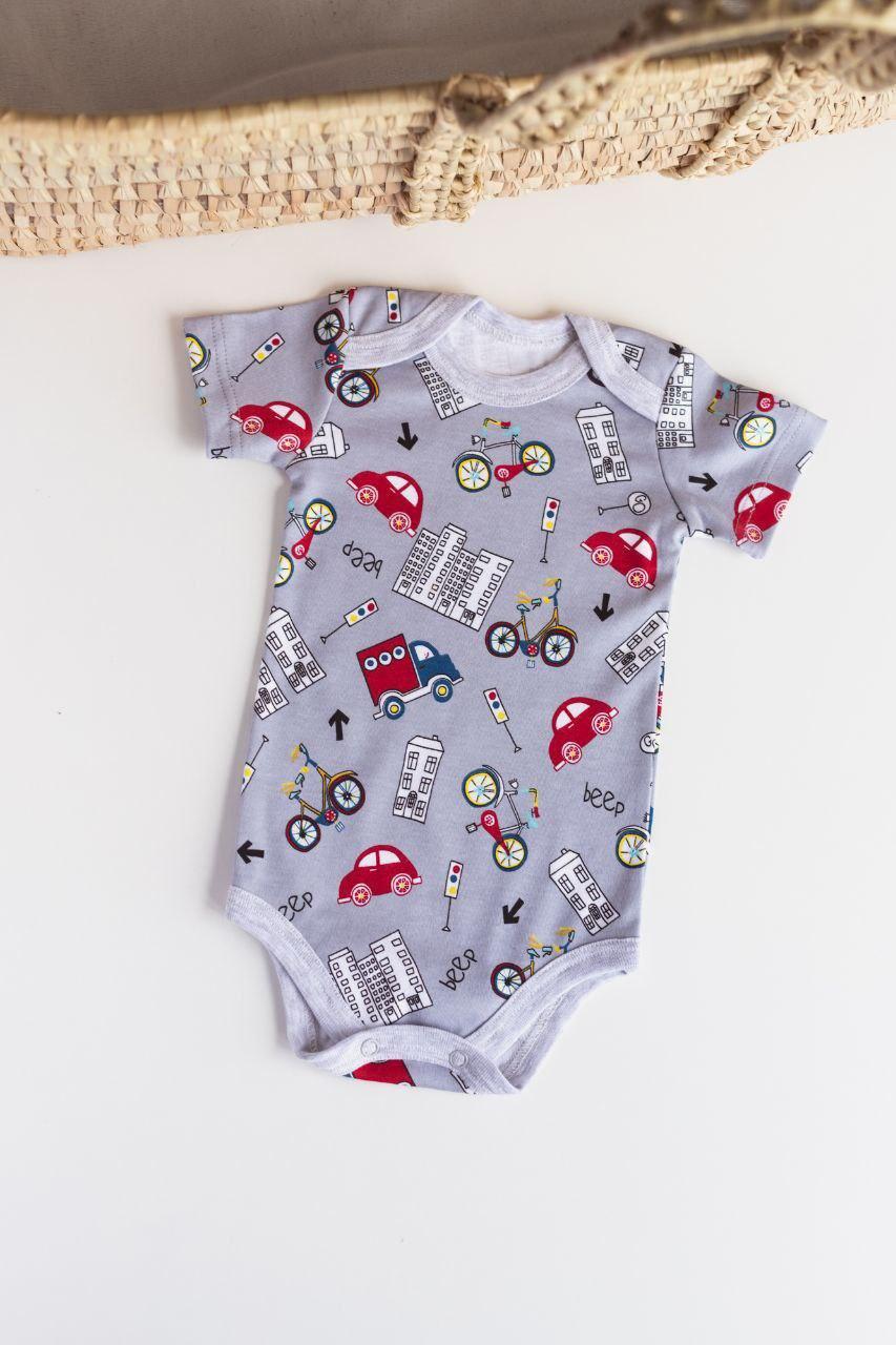 Боди интерлок короткий рукав Лондон 62 см (2676571156)