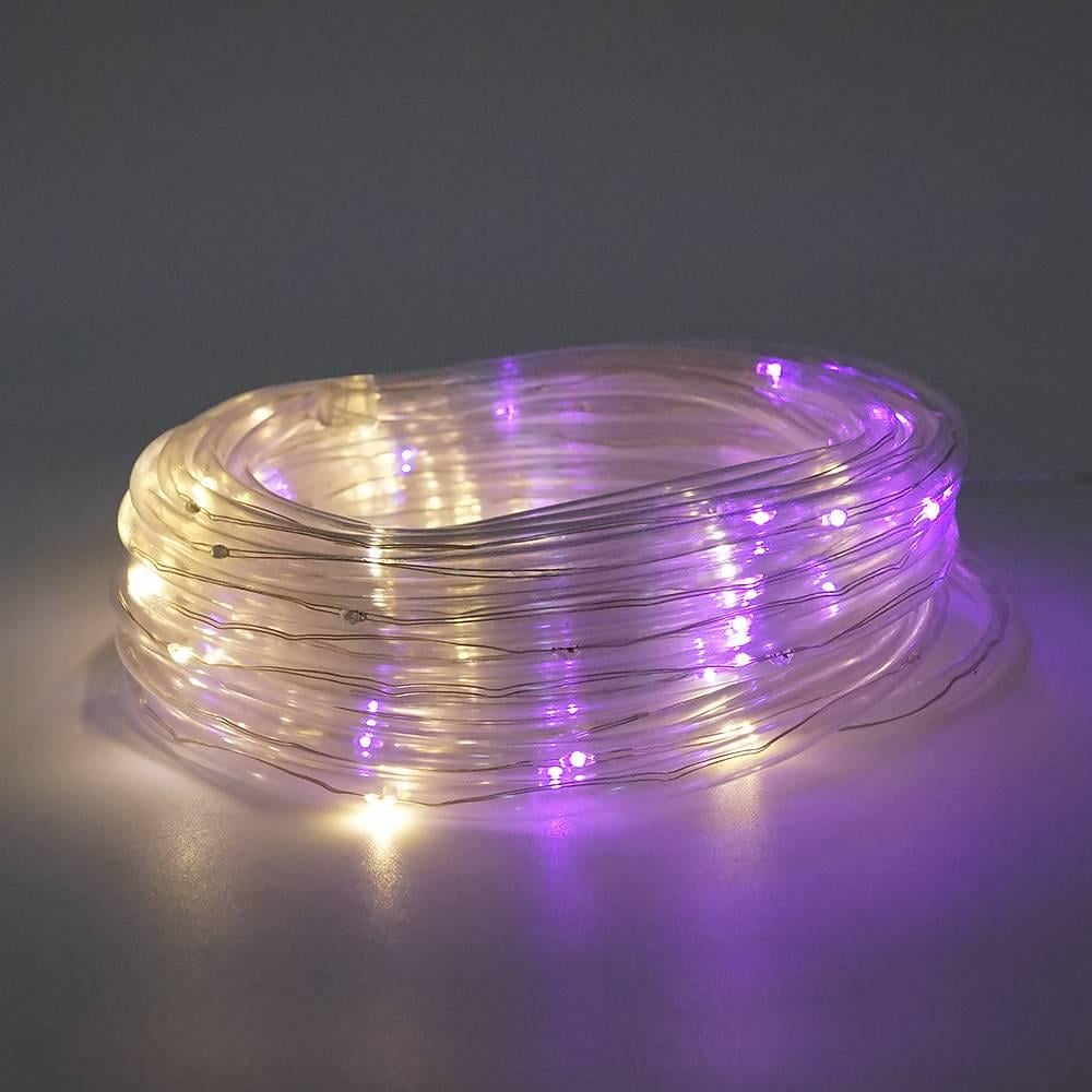 Гірлянди 100 LED 1 режим 10 м мідний провід живлення від USB Mix Color