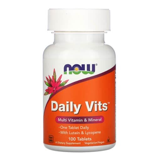 Универсальные витамины NOW Daily Vits Multi Vitamin&Mineral 100 табл. (NOW-03770)
