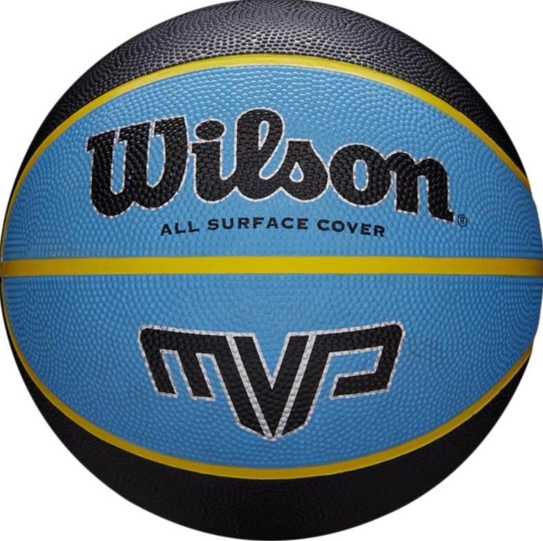 М'яч баскетбольний Wilson MVP 295 blk/blu р. 7 (00000025567) М'яч баскетбольний Wilson MVP 295 blk/blu р. 7 (00000025567)