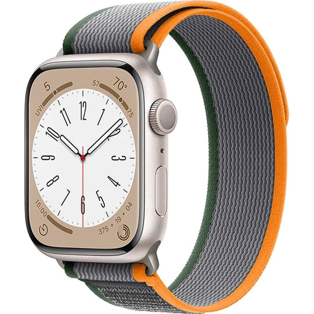 Ремешок для часов Trail Loop для Apple Watch 42/44/45/49 мм Orange/Green