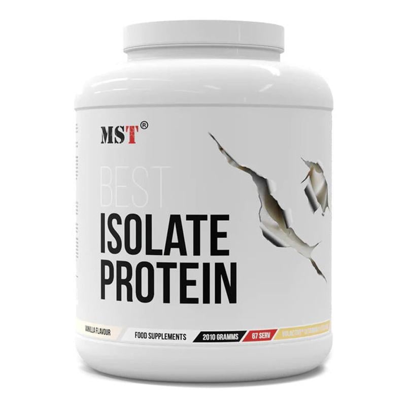 Сывороточный изолят MST Best Isolate Protein Ваниль 2,01 кг (22608-01)