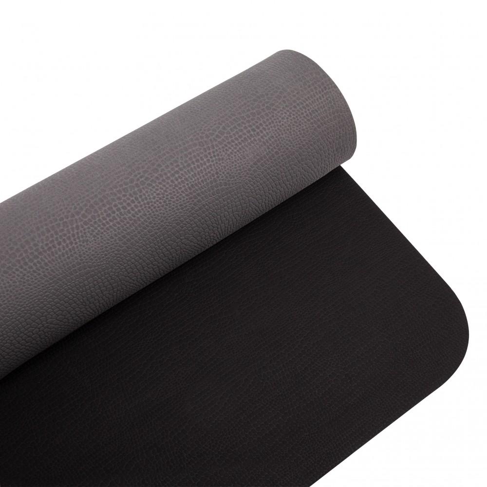 Коврик IVN для йоги и фитнеса 1850х550х5 мм Серо-черный (IV-EV7577GR) - фото 1 Коврик IVN для йоги и фитнеса 1850х550х5 мм Серо-черный (IV-EV7577GR) - фото 1