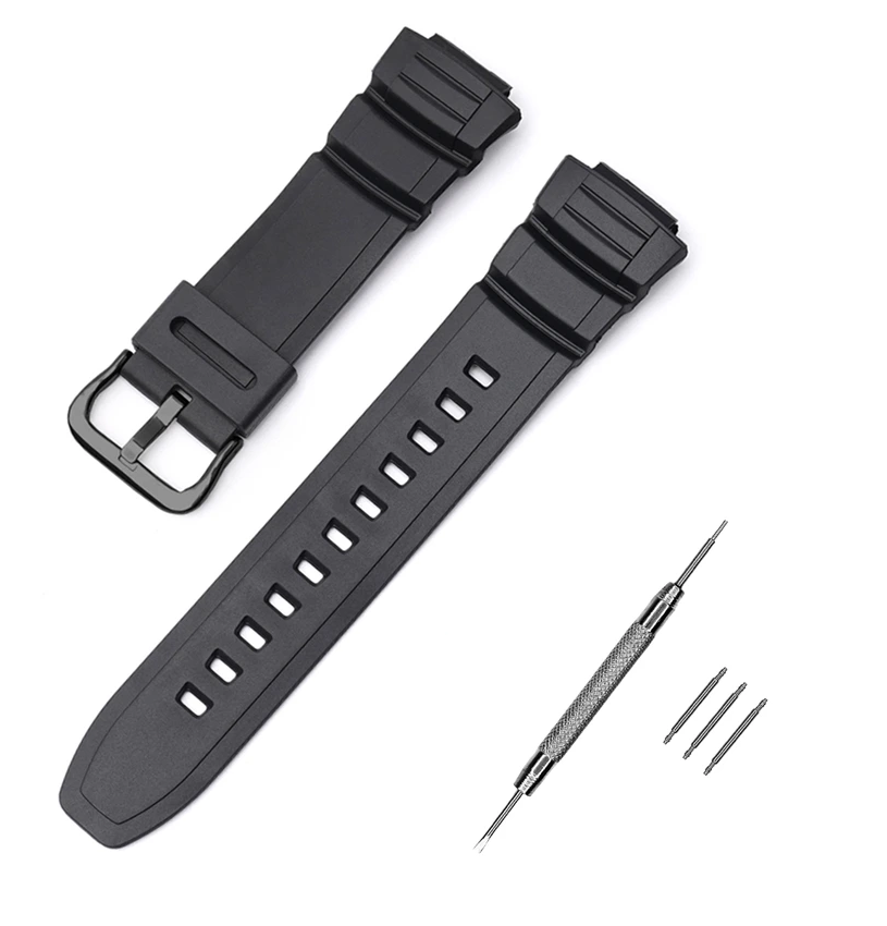 Ремінець для Casio AE-2100 Black BK (4056)