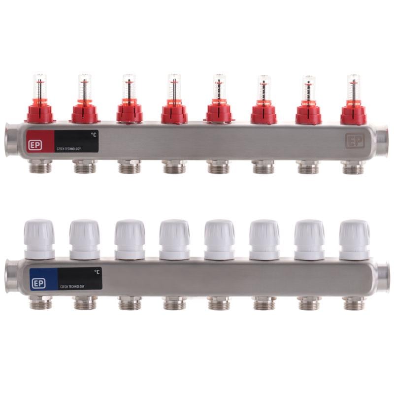 Колектор для системи опалення Europroduct 1"/3/4" (77782) Колектор для системи опалення Europroduct 1"/3/4" (77782)