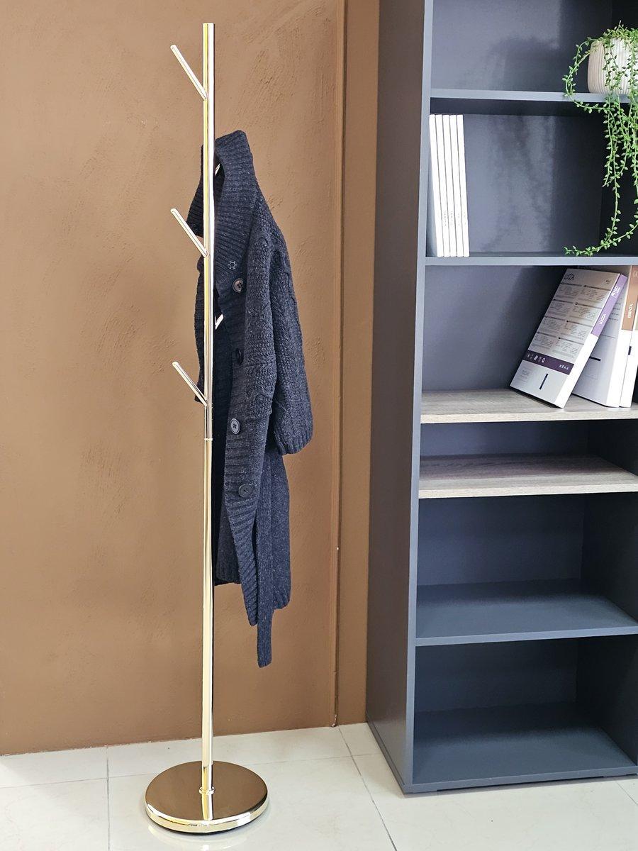 Вішалка-стійка металева ERIS Золотий (EERISZL) - фото 2 Вішалка-стійка металева ERIS Золотий (EERISZL) - фото 2