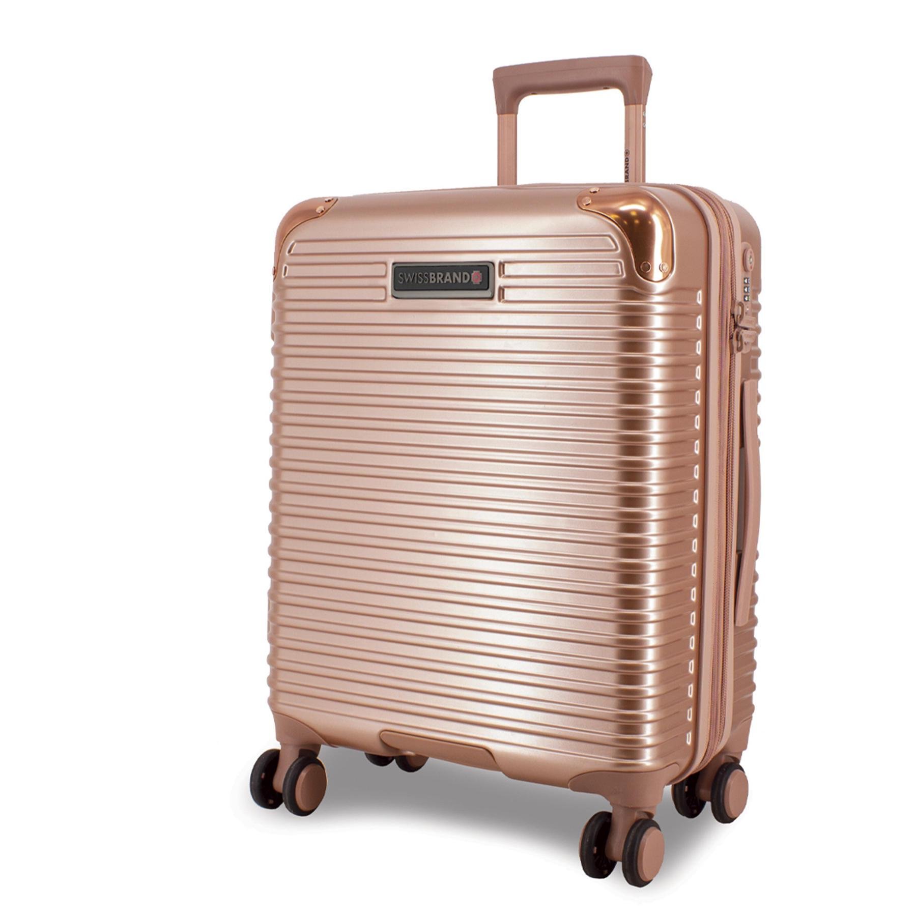 Валіза Swissbrand Rome M Rose Gold (SWB_LHROM003M)