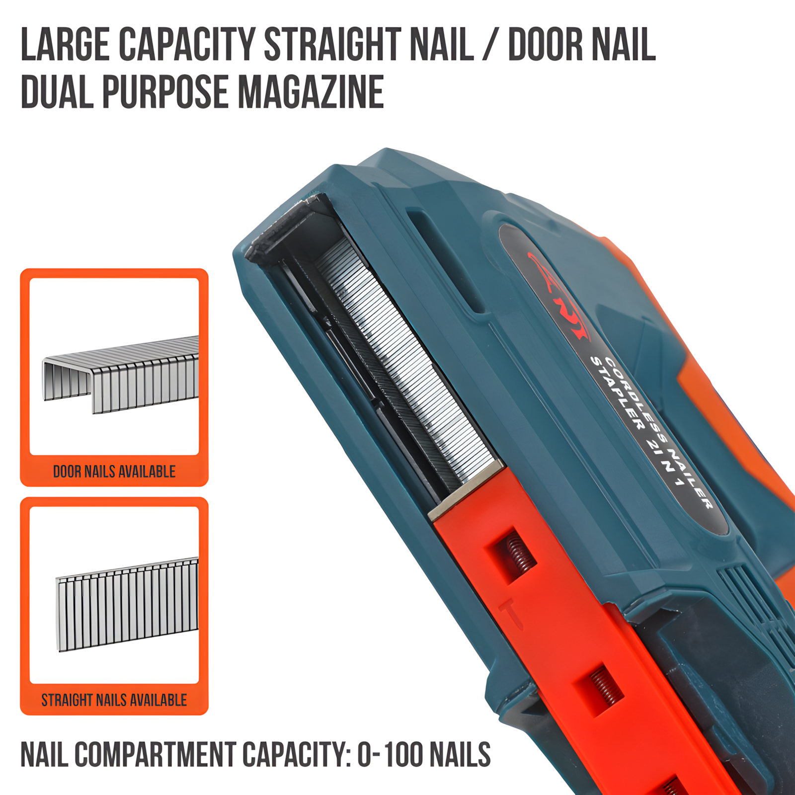 Електростеплер акумуляторний F10 з 1000 скобами і цвяхами (12960 ) - фото 3 Електростеплер акумуляторний F10 з 1000 скобами і цвяхами (12960 ) - фото 3