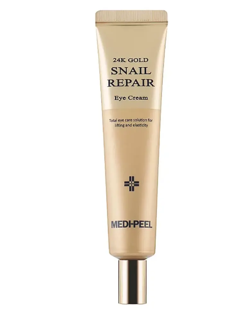 Крем навколо очей з муцином равлики та золотом MEDI-PEEL 24k Gold Snail Repair Eye Cream 40 мл (8809409340548)