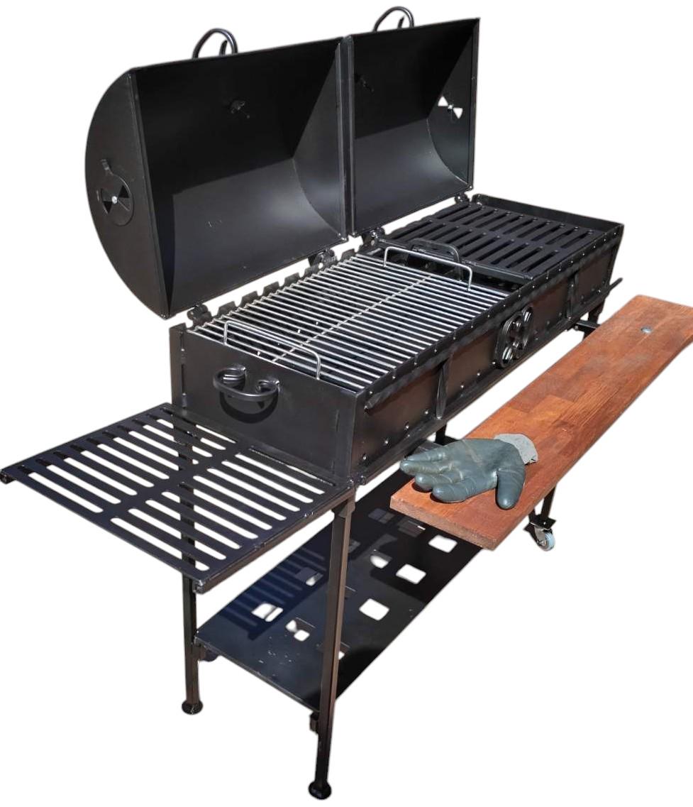 Гриль-мангал для BBQ 4 мм на 2 кришки (2579453041) - фото 4 Гриль-мангал для BBQ 4 мм на 2 кришки (2579453041) - фото 4