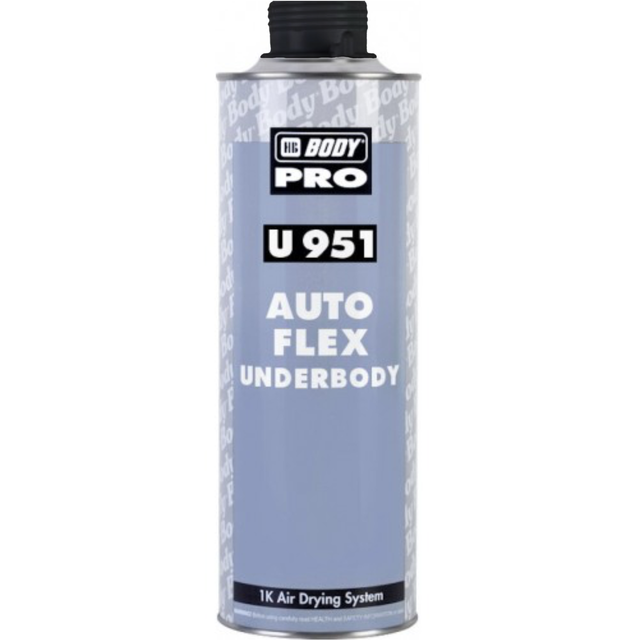 Антигравийное покрытие Body HB 951 Auto Flex UnderBody 1 л Черный