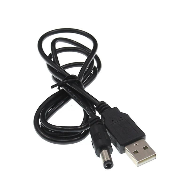 Кабель питания 5V USB DC 5,5x2,1 (9477)