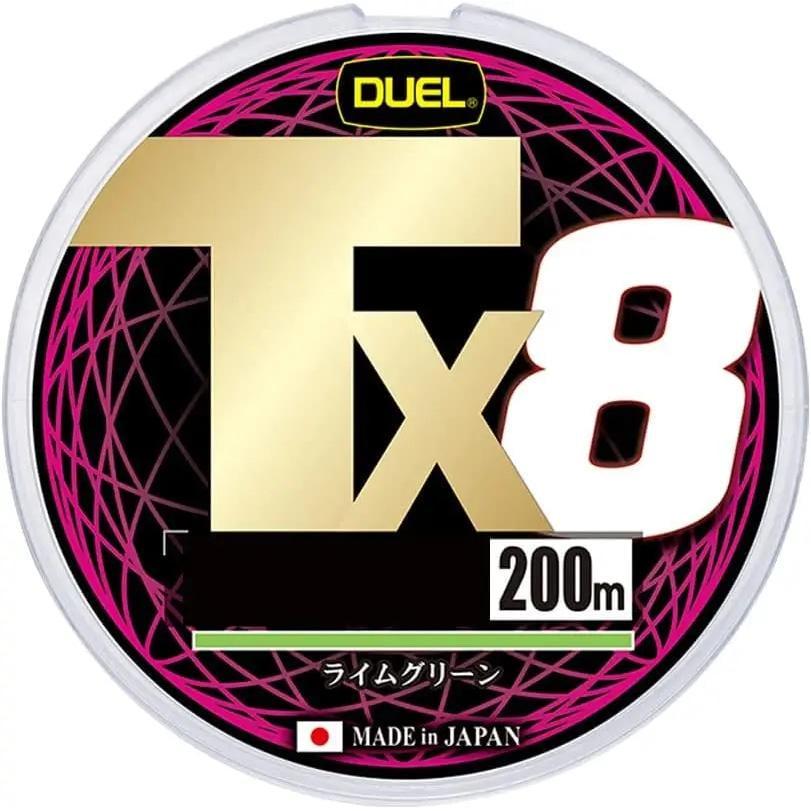 Шнур Duel Tx8 #0,6/0,13 мм 6,4 кг 200 м Light Green (2184199403)
