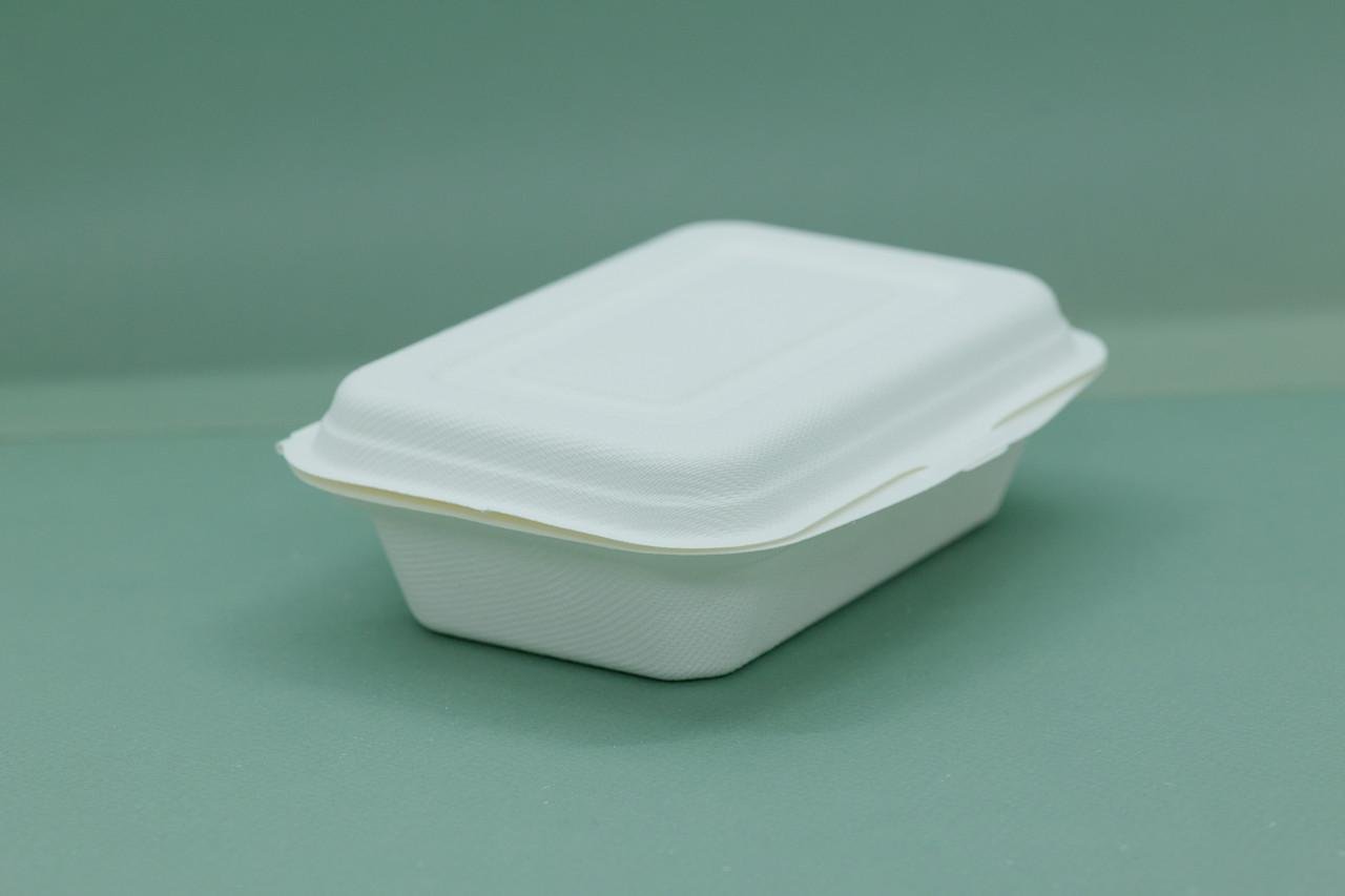 Одноразовый контейнер с крышкой 450 мл 50 шт.