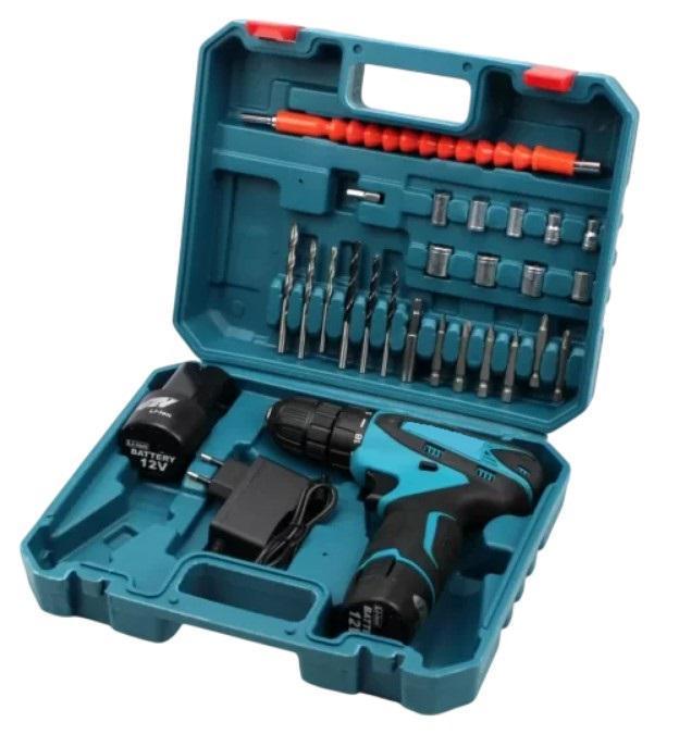 Шуруповерт аккумуляторный DF330DWE 12 В 2 Ач Li-Ion в комплекте с кейсом (1756374603)